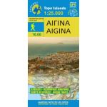 Map Aigina 1:25.000 Published by Anavasi