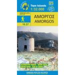 Map Amorgos 1:32.000 Published by Anavasi