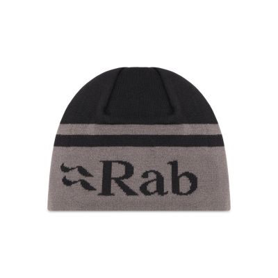 Rab Logo Band Beanie Black Graphene