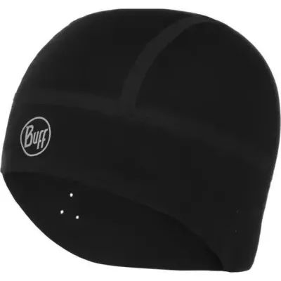 Buff Windproof Beanie Solid Black